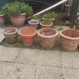 Vasi terracotta per fiori