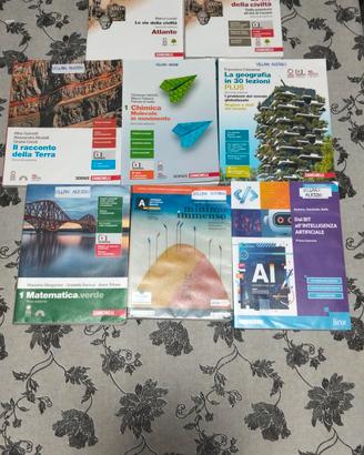Libri scuola. classe prima superiore