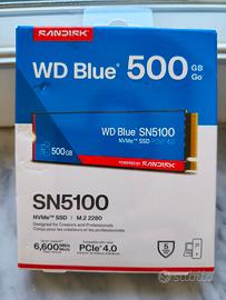 WD Blue SN5100 NVMe SSD 500GB M.2 2280