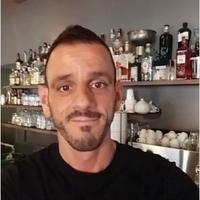 Bancgista macchinista caffe