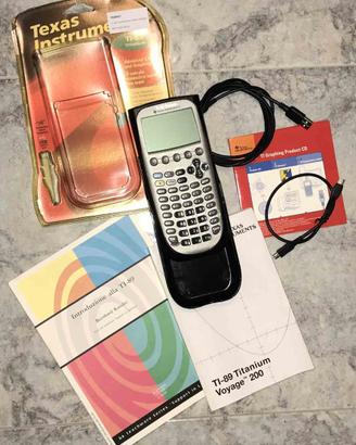 Calcolatrice Grafica TI-89 Titanium + 2 Libri