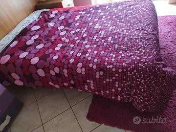 PAROURE PIUMINO E COPRIPIUMINO DA UNA PIAZZA