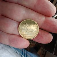 moneta 2 pesos Uruguay 2011 usata Carpincho 