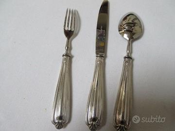 Posate bimbo in argento anni 60