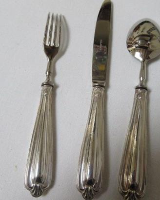 Posate bimbo in argento anni 60