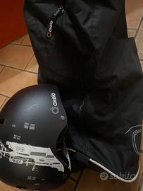 Roller,pattini con casco, paramani e gomiti