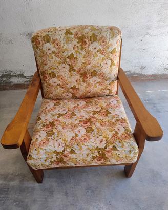 sedia/poltrona legno rustico