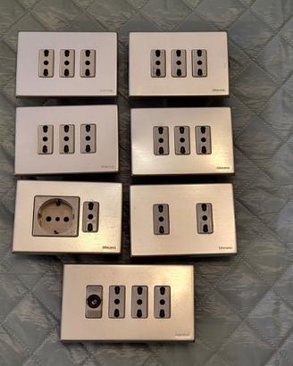 Bticino serie Magic prese bipasso scuko