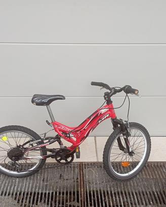 Bici MTB 20" biammortizzata
