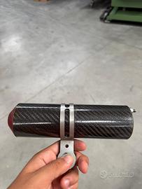 Terminale Marmitta DBR in Carbonio  x HM Vent AM6