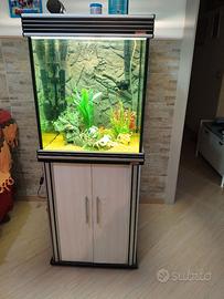 Acquario cubo 170 L della wave