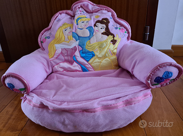 Poltroncina Principesse DISNEY e sacco a pelo