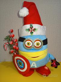 MINIOS IN VESTE NATALIZIO, CAMMINA, PARLA 