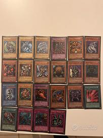 Lotto di Carte Yugioh Rare Prime edizioni leggere
