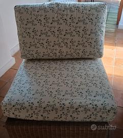 poltrona rattan
