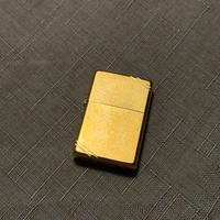 Accendino Zippo Brushed Brass Vintage
