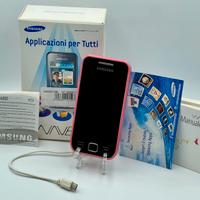 Samsung Wave 525 GT-S5250 Pink completo