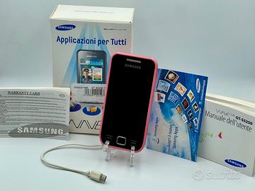 Samsung Wave 525 GT-S5250 Pink completo