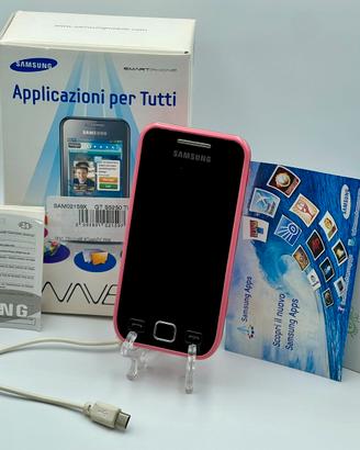 Samsung Wave 525 GT-S5250 Pink completo