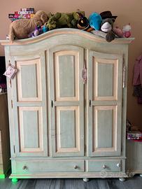 Cameretta Completa SHABBY CHIC - Legno Massello