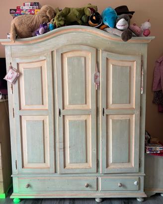 Cameretta Completa SHABBY CHIC - Legno Massello