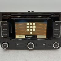 Autoradio multimedia gps navigatore lettore cd vw