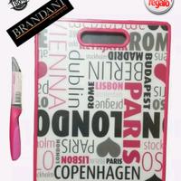 Tagliere ABS + Coltello Brandani Acciaio NUOVI