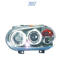 FARI VOLKSWAGEN VW GOLF 4 ANGEL EYES FONDO CROMATO