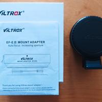 Adattatore AF Viltrox per Canon EF su Sony aps-c