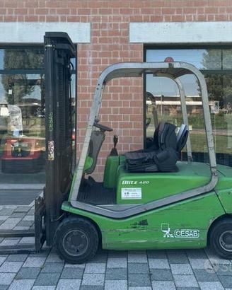 Carrello elevatore elettrico cesab usato