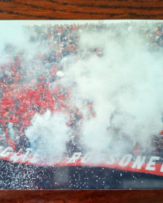 Foto tifo Milan anni 80 90 Fossa Ultras 