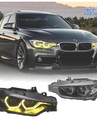 FARI BMW F30 F31 11-15 ANGEL EYES LUCE DIURNA LED 