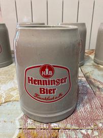 Set boccali di birra