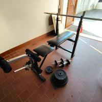 Panca Pesi Multifunzione Regolabile