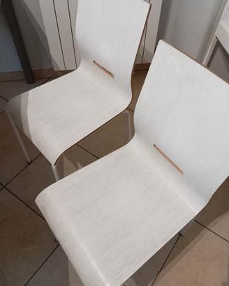 4 sedie legno 