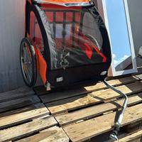Trasportino da bici per cani