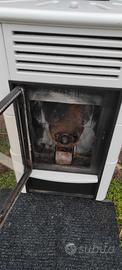 STUFA PELLET CANALIZZATA PALLADIO HP140