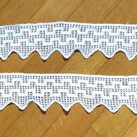 Bordure in pizzo all’uncinetto