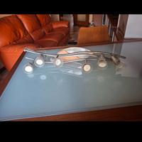 Lampadario con faretti