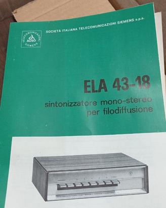 Sintonizzatore ELA