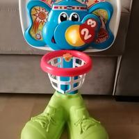 mini canestro elettrico basket league Chicco 