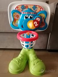 mini canestro elettrico basket league Chicco 