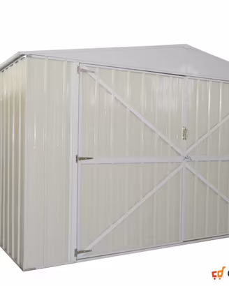 Box auto in Acciaio lamiera 360x514 cm avorio