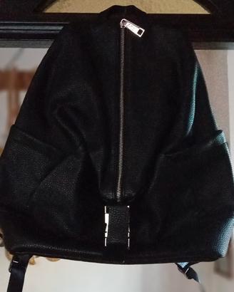 zaino nero unisex 