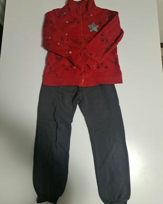 Tuta da ginnastica da bambina Yatsi tg.6 anni