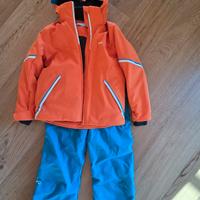 kjus tuta da sci giacca e pantalone tg.128 anni 8