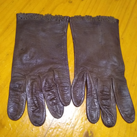 Guanti pelle vintage