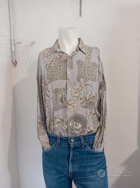 Camicia vintage Lanzi anni 80 made in Italy tg. XL