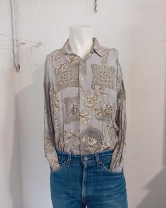 Camicia vintage Lanzi anni 80 made in Italy tg. XL