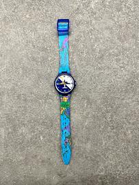 Swatch Parmalat Aviazione Vintage – Aereo e Mappa 